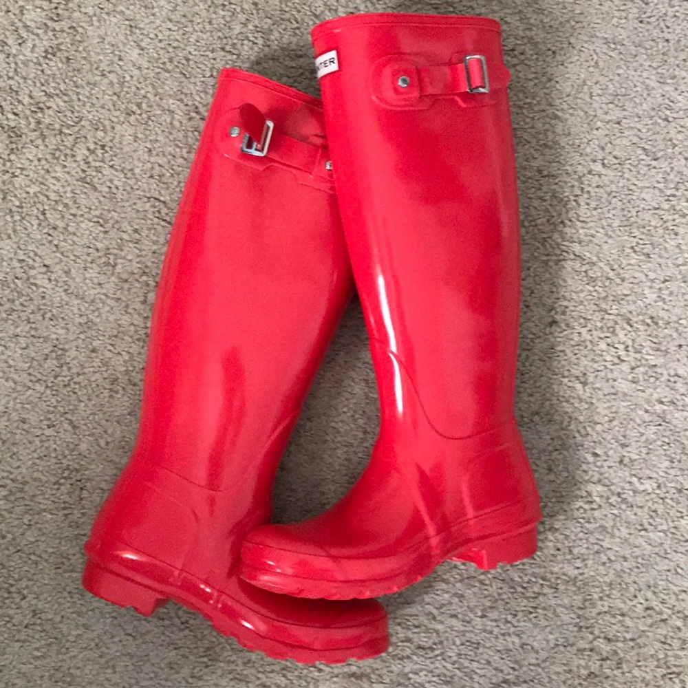 Hunter Tall Gloss Boots